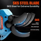 SENIX Cordless Electric Pruning Shears with 2000Mah Battery& Charger, 20V Brushless Motor Pruner, Dual Mode Cutting 1.5" Max for Delicate Flowers & Thick Branches, Gardening, Tree Pruners, Orchard