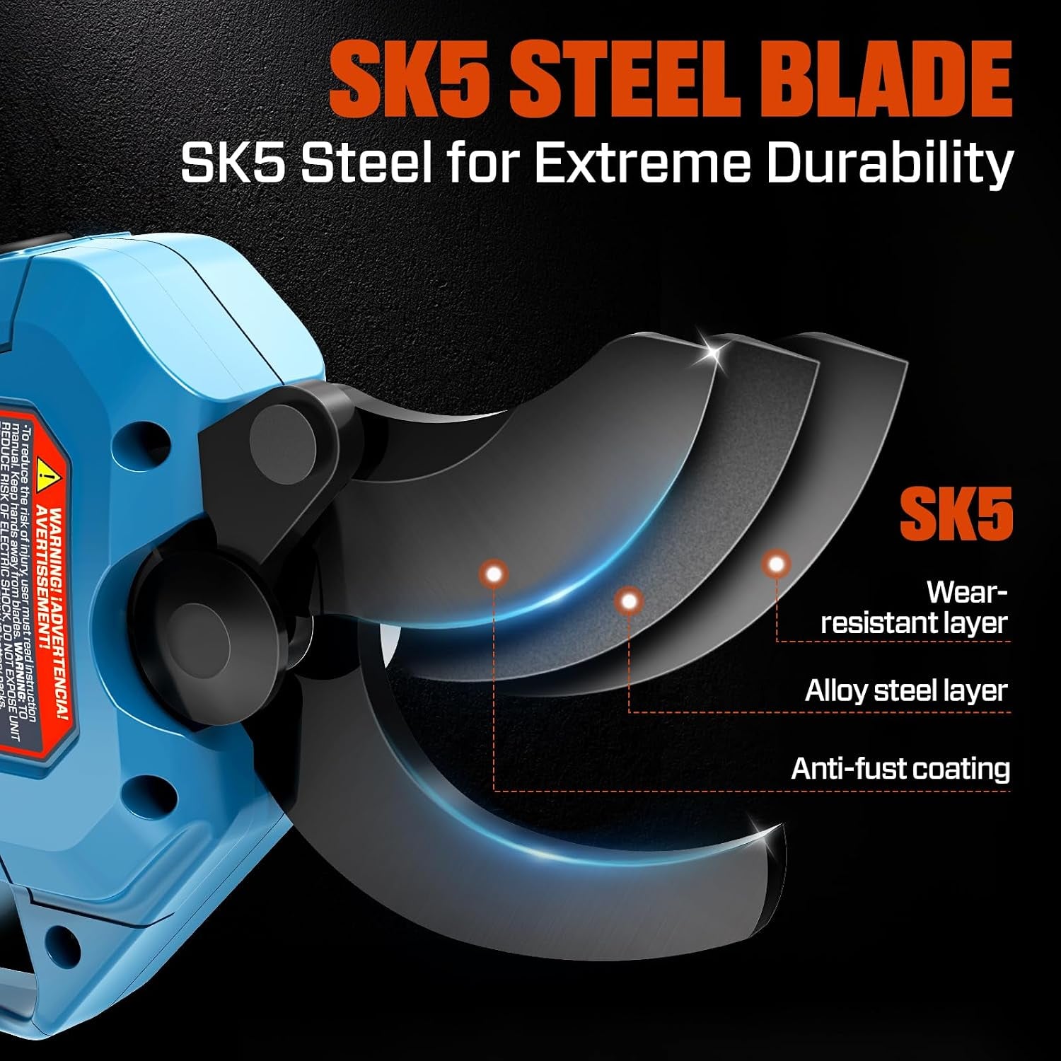 SENIX Cordless Electric Pruning Shears with 2000Mah Battery& Charger, 20V Brushless Motor Pruner, Dual Mode Cutting 1.5" Max for Delicate Flowers & Thick Branches, Gardening, Tree Pruners, Orchard