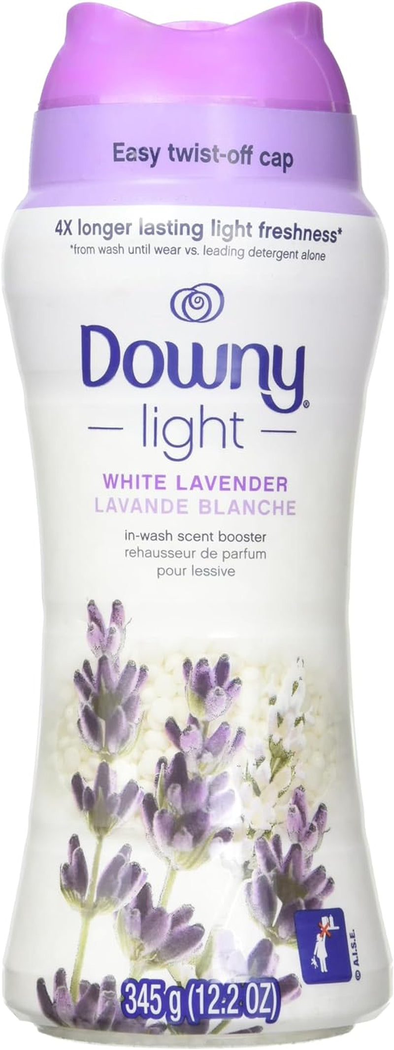 Light Laundry Scent Booster Beads for Washer, White Lavender, 12.2 Oz, with No Heavy Perfumes