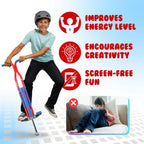 Pogo Stick for Kids - Pogo Sticks for Ages 9 and Up, 80 to 160 Lbs - Pro Sport Edition, Quality, Easy Grip, Pogostick for Hours of Wholesome Fun