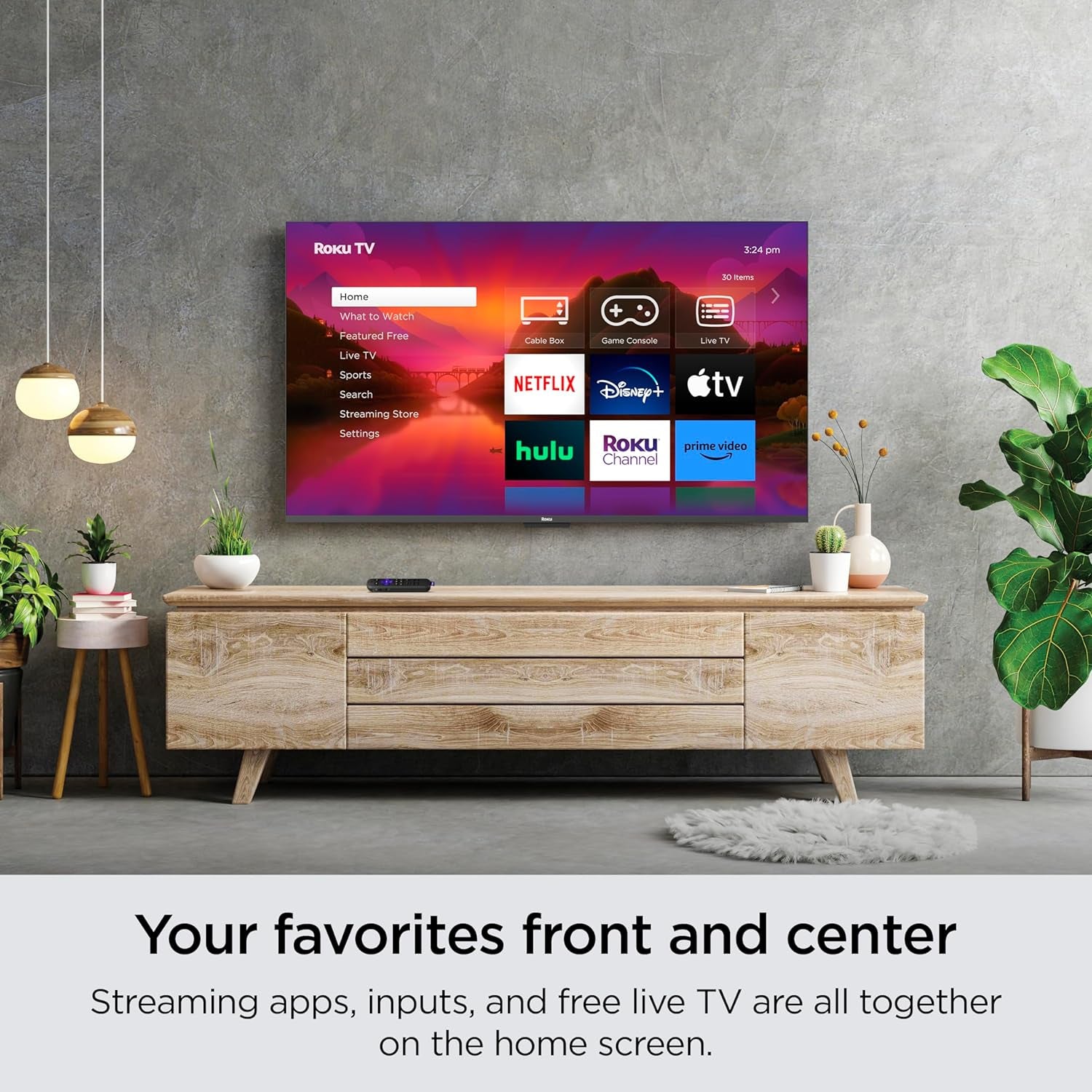 40" Select Series 1080P Full HD Smart tv with Voice Remote, Bright Picture, Customizable Home Screen, and Free TV