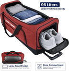Duffel Bag with Rolling Wheels