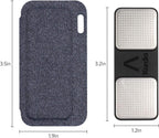 Carrying Case for Kardia Mobile EKG Monitor - Travel Kardia Case Fits in Pocket, Features Magnetic Closure to Keep Kardia Device Safe on the Go, NOT Fit Kardiamobile 6L,Dark Blue