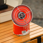RDTGHY 1Set Portable Gas Heater Stainless Steel Mini Heater Fast Heating Compact Design for Outdoor Camping Emergency Heat Source