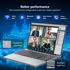 Gaming Laptop, Laptop Computer with Twin Lake N150 Processor(Up to 3.6Ghz), 16GB RAM 1TB Ssd,Backlit KB Fingerprint, 15.6" IPS 1080P, Win 11 Pro,Wifi 5,BT 4.2,Gaming Laptops,Lap Top,Student Laptops