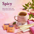 Tea Ginger Tea - 16 Tea Bags per Pack (4 Packs) - Organic Ginger Tea Bags - Digestive Support Tea - Includes Ginger Root, Lemongrass, Licorice Root, Peppermint Leaf & Black Pepper