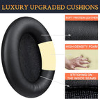 Earpads for Sony WH-1000XM3 - Black | for WH1000XM3(XM3) Headphones