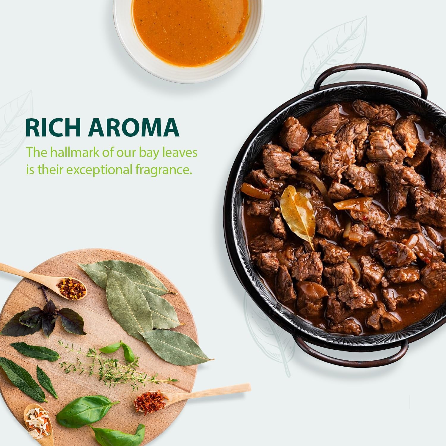Bay Leaves, 8 Oz (227G), Non-Gmo Verified, Dried Bay Leaf, Freshly Packed to Keep Fresh, Laurel Herbs for Cooking