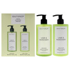 Spacenk  Lime and Mandarin Hand Wash and Lotion Duo - Hydrating, Nourishing for Soft Hands - Vegan, Cruelty Free for All Skin Types - 2 Pc