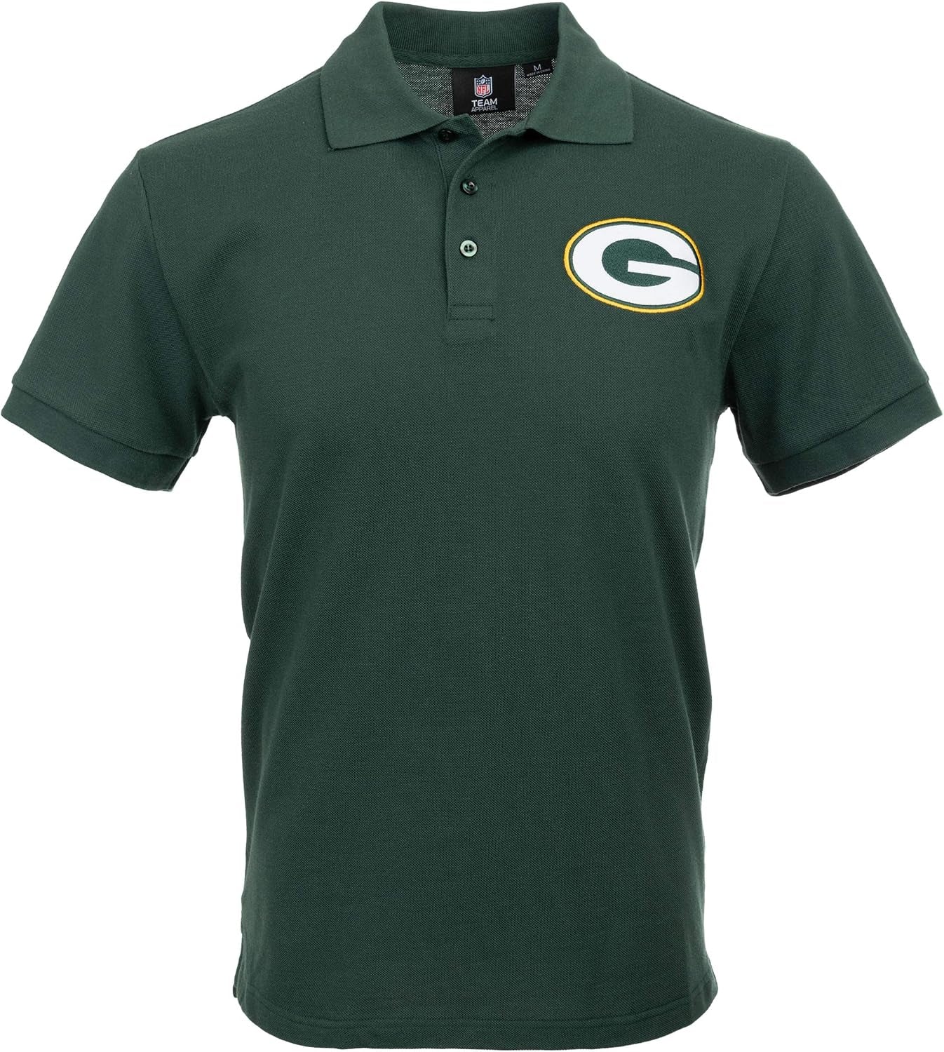NFL Mens NFL Team Logo Casual Color Polo Short Sleeve Shirt
