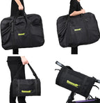 20/26Inch Folding Bike Bag Waterproof Biycle Travel Case Carrying Case Outdoors Bike Transport Bag for Car Train Air Travel