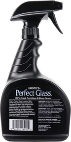Perfect Glass Cleaner Spray, Streak-Free, Ammonia-Free Window, Mirror, Screen, Tinted Glass, and Shower Door Cleaner, Indoor and Outdoor Glass Surfaces, 32 Fl Oz, Pack of 6
