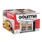 New  1700W 6-Slice Digital Toaster Oven Air Fryer with 19 One-Touch Presets, Stainless Steel