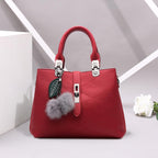 2026 Women Handbags Fashion Ladies Shoulder Handbags Tote Bag Top Handle Bag Waterproof PU Leather Bag