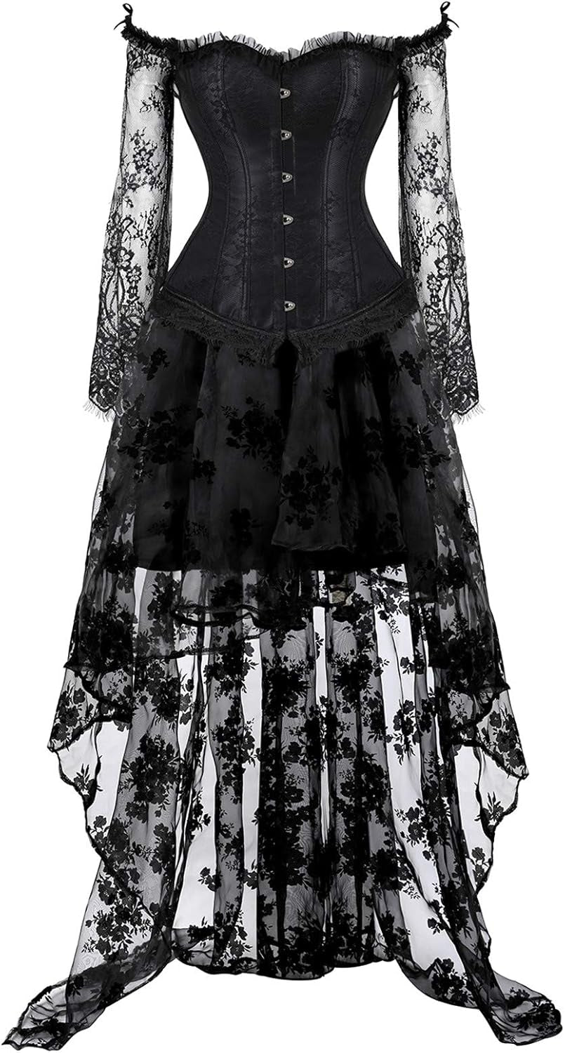 Corset Tops for Women Renaissance: plus Size Halloween Costumes Woman 2025 - Ren Faire Corsets for Costume Parties