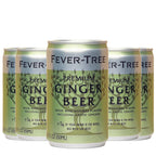 Fever Tree Premium Ginger Beer - Premium Quality Mixer and Soda - Refreshing Beverage for Cocktails & Mocktails 150Ml Bottle