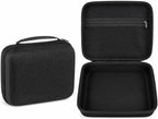 Jump Starter Case for Halo Bolt Air 58830 57720/Air+ 55500, Box Only | Hard EVA; Carry Handle; Mesh Pocket for Jumper Cables, Air Hose; Trunk Storage; for Drivers and Road Trips; Black