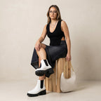 Women'S Sasha Slip on Chelsea Boot +Memory Foam