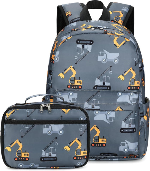 Backpack for Kids, Boys Girls Preschool Backpacks with Lunch Box Toddler Kindergarten School Bookbag Set