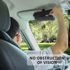 Sunglasses Holder for Car Sun Visor, Auto Eyeglasses Protective Storage Case, Vehicle Visor Accessories Organizer Box