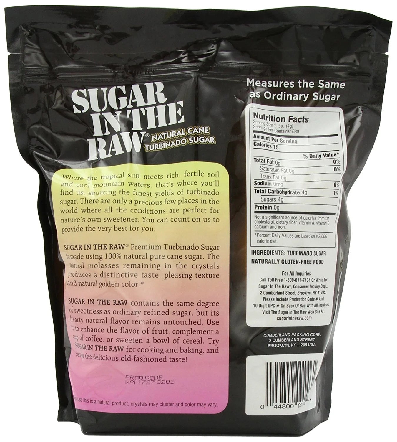 Turbinado Sugar, 6 Lb.