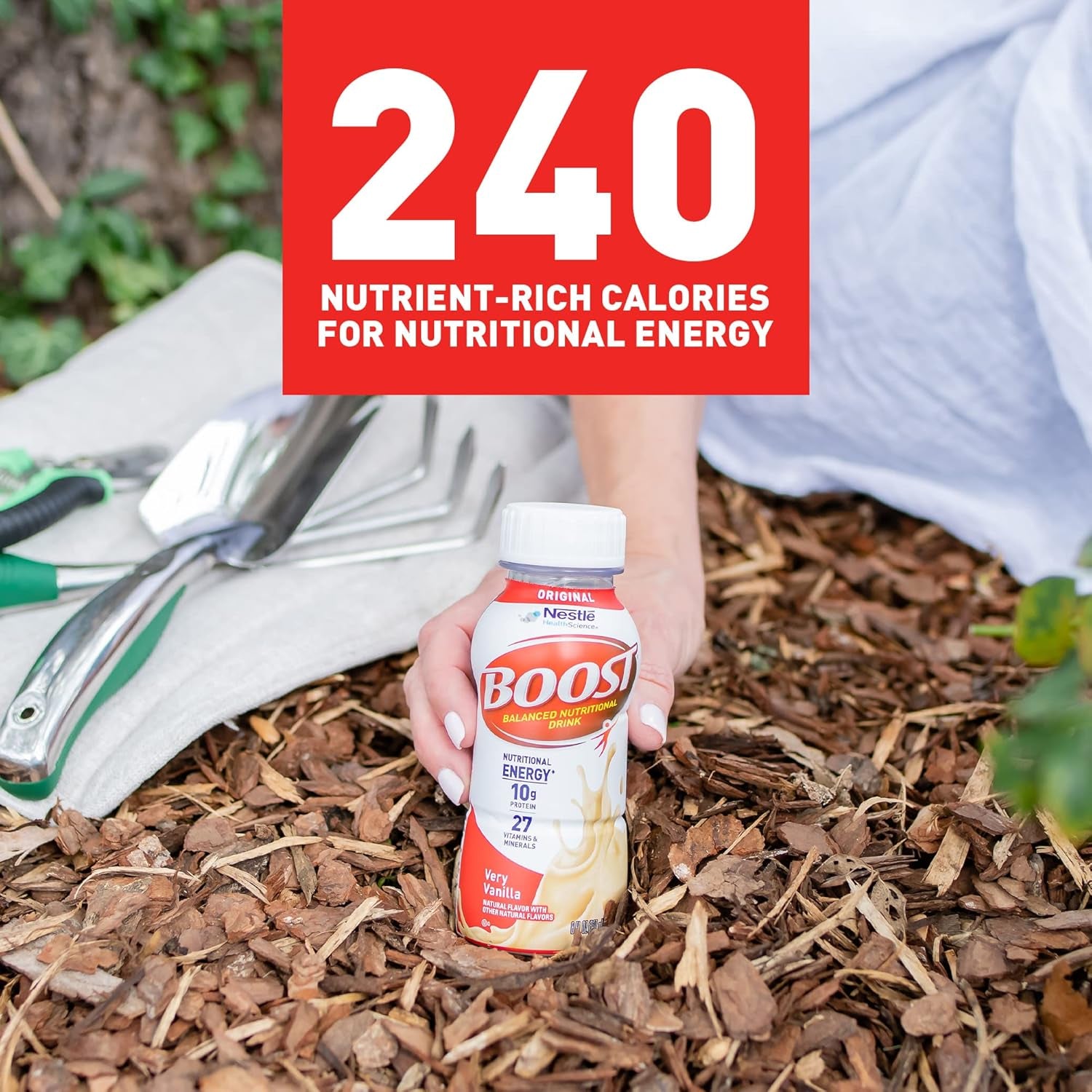 Original Ready to Drink Balanced Nutritional Drink, Very Vanilla, 8 FL OZ (Pack of 6)