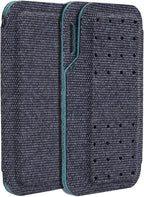 Carrying Case for Kardia Mobile EKG Monitor - Travel Kardia Case Fits in Pocket, Features Magnetic Closure to Keep Kardia Device Safe on the Go, NOT Fit Kardiamobile 6L,Dark Blue
