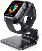 Watch Stand for Apple Watch Magnetic Fast Charger | Aluminum Alloy Desk Charging Stand Holder Dock for Iwatch SE3 SE2 Ultra 3, Series 11 10 9 8 7 6 5 (49/46/45/44/42/41/40/38Mm)