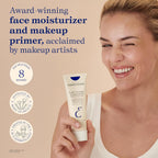 Lait-Crème Concentré Face Moisturizer and Makeup Primer, French Face Cream with Shea Butter & Aloe Vera, 2.54 Fl Oz