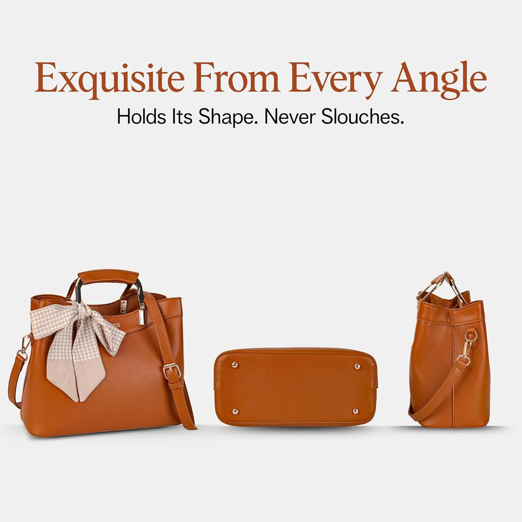 Small Vegan Leather Purses for Women, Faux Leather Handbags for Women, Top Handle Handbags