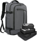 Travel Overnight Backpack,40-Liter FAA Flight Approved Weekender Bag Carry on Backpack…