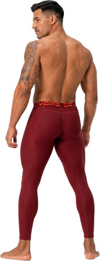 2-3 Pack Men'S Compression Pants Leggings Pocket or Non-Pocket | All-Weather Compression Fit, 4-Way Stretch Material, Advanced Moisture-Wicking
