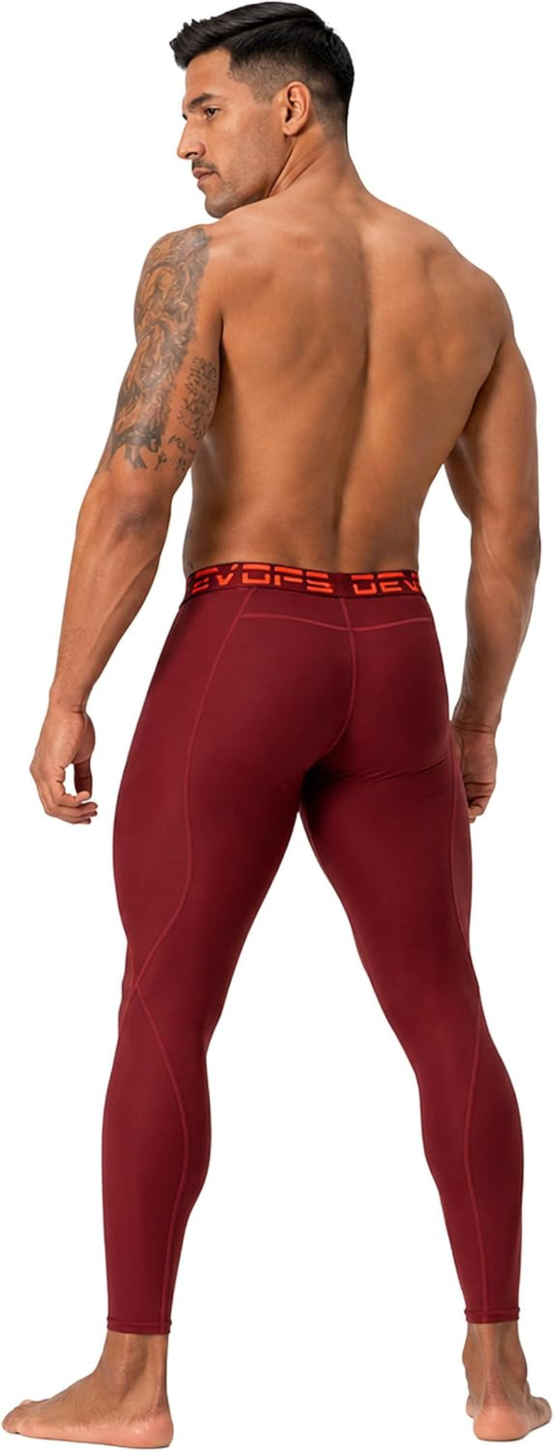 2-3 Pack Men'S Compression Pants Leggings Pocket or Non-Pocket | All-Weather Compression Fit, 4-Way Stretch Material, Advanced Moisture-Wicking