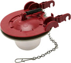 5403 Universal 3-Inch Toilet Flapper, Water Saving | Silicone Seal Lasts up to 10X Longer, Adjustable Dial Saves Water, Kink-Free Chain, Resists Chlorine and Hard Water
