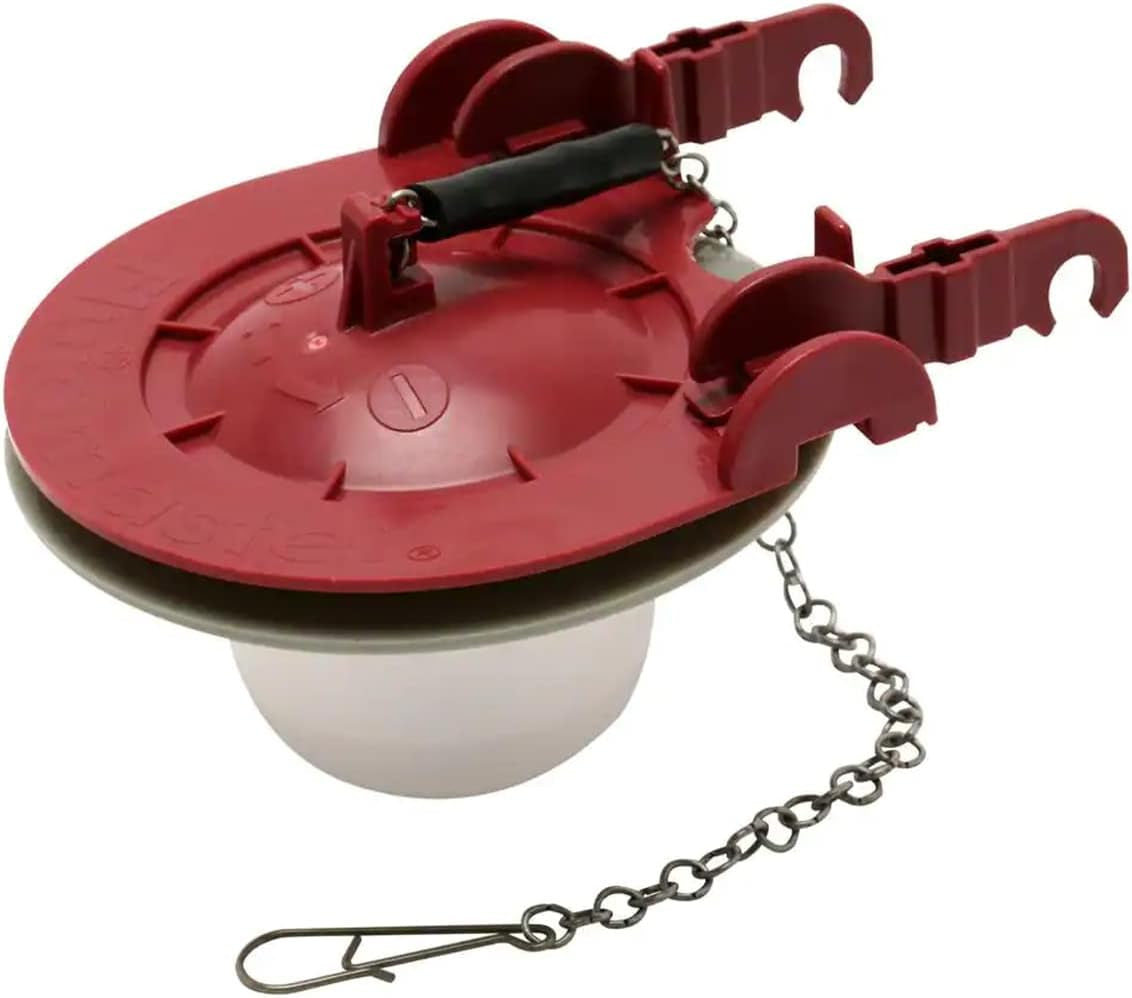 5403 Universal 3-Inch Toilet Flapper, Water Saving | Silicone Seal Lasts up to 10X Longer, Adjustable Dial Saves Water, Kink-Free Chain, Resists Chlorine and Hard Water