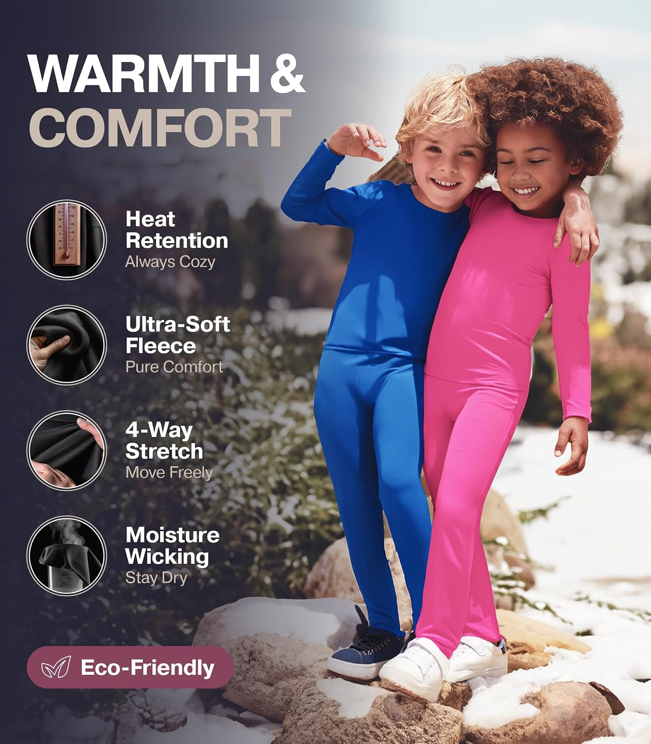 Girls' Thermal Tops 3-Pack by