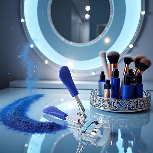 1Pc Blue Yelash Curler Professional Lash Curler Makeup Curling Eyelash Curler with Comb Clip Women Beauty Tool Nice and Professional,Eyelash Curler,Beauty and Personal Care,Makeup Brushes and Tools