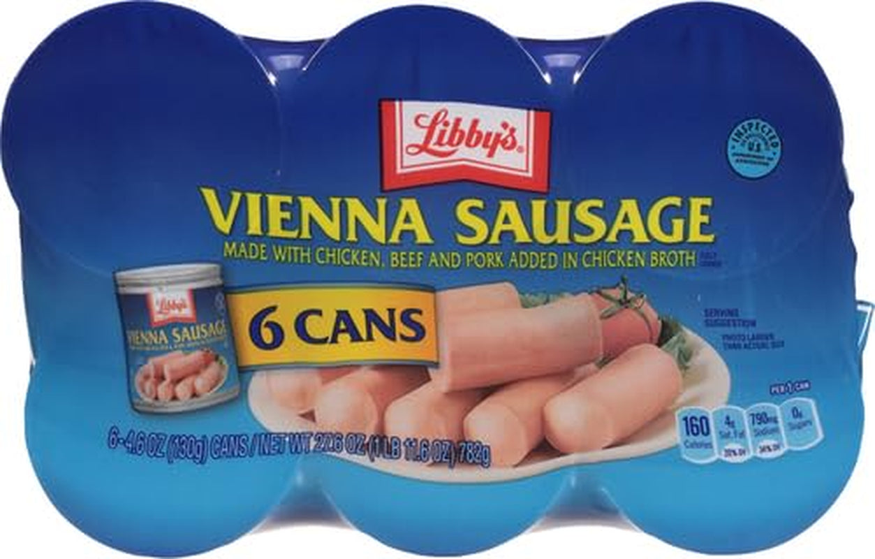 Vienna Sausages, 4.6 Oz. 6-Count