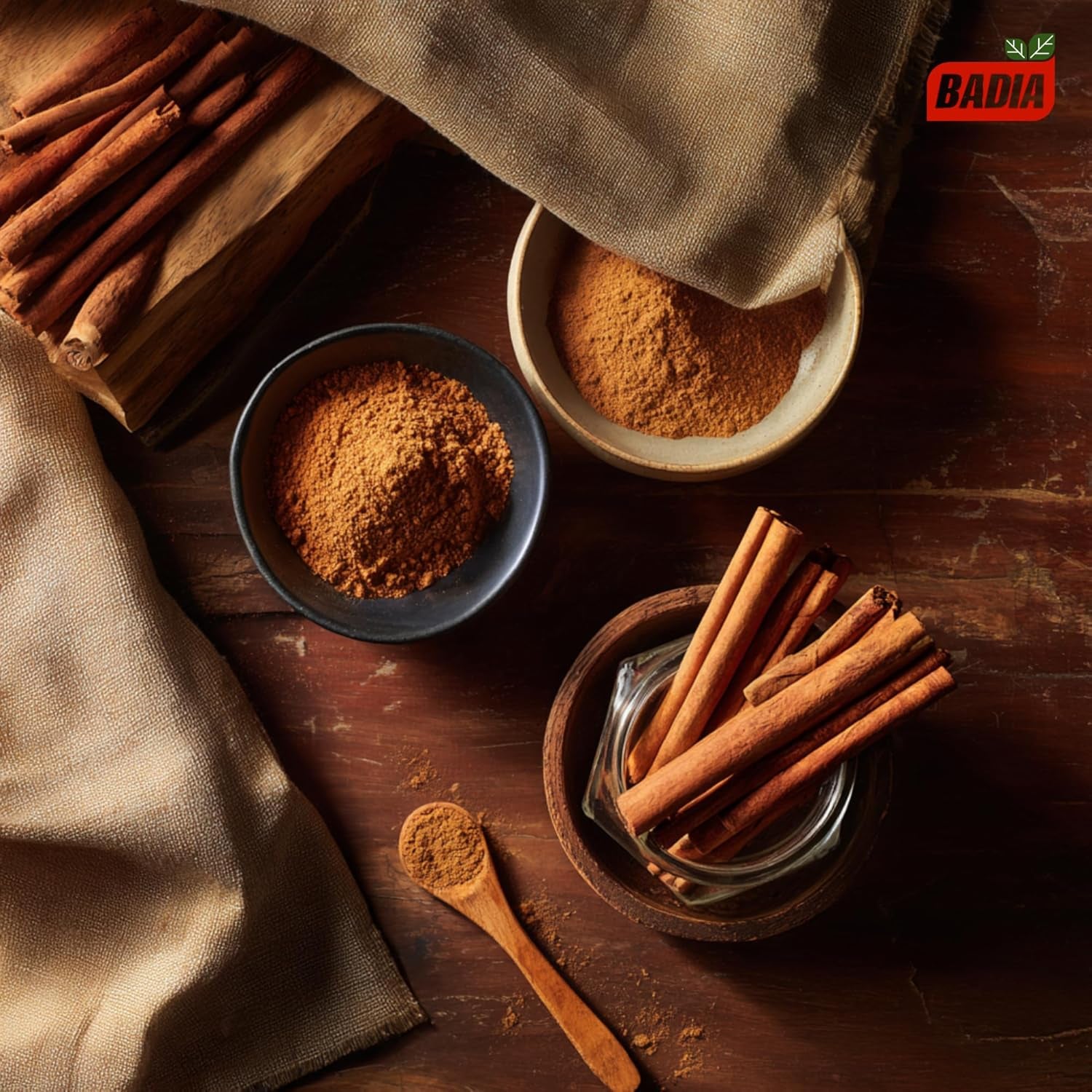 Cinnamon Sticks, 1.25 Oz – Sweet and Warm Aromatic Whole Cinnamon Spice – Natural, Gluten Free, Kosher, and No MSG