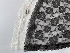 Lace Mantilla Veil Soft and Comfortable 7 Colors Spanish Style Rose Lace Veil Head Covering D Shape