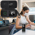 Hard Case for Glocalme Numen Air 5G Mobile Hotspot, Black | EVA Case Construction, Water-Resistant Design, Dust-Resistant Design, Protective Case Only