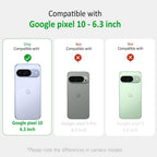 For Google Pixel 10 Crossbody Case Clear Adjustable Shoulder Neck Lanyard Strap Phone Cover for Women Girls Transparent Soft Slim Shockproof Protective Mobile Case for Pixel 10 - Beige