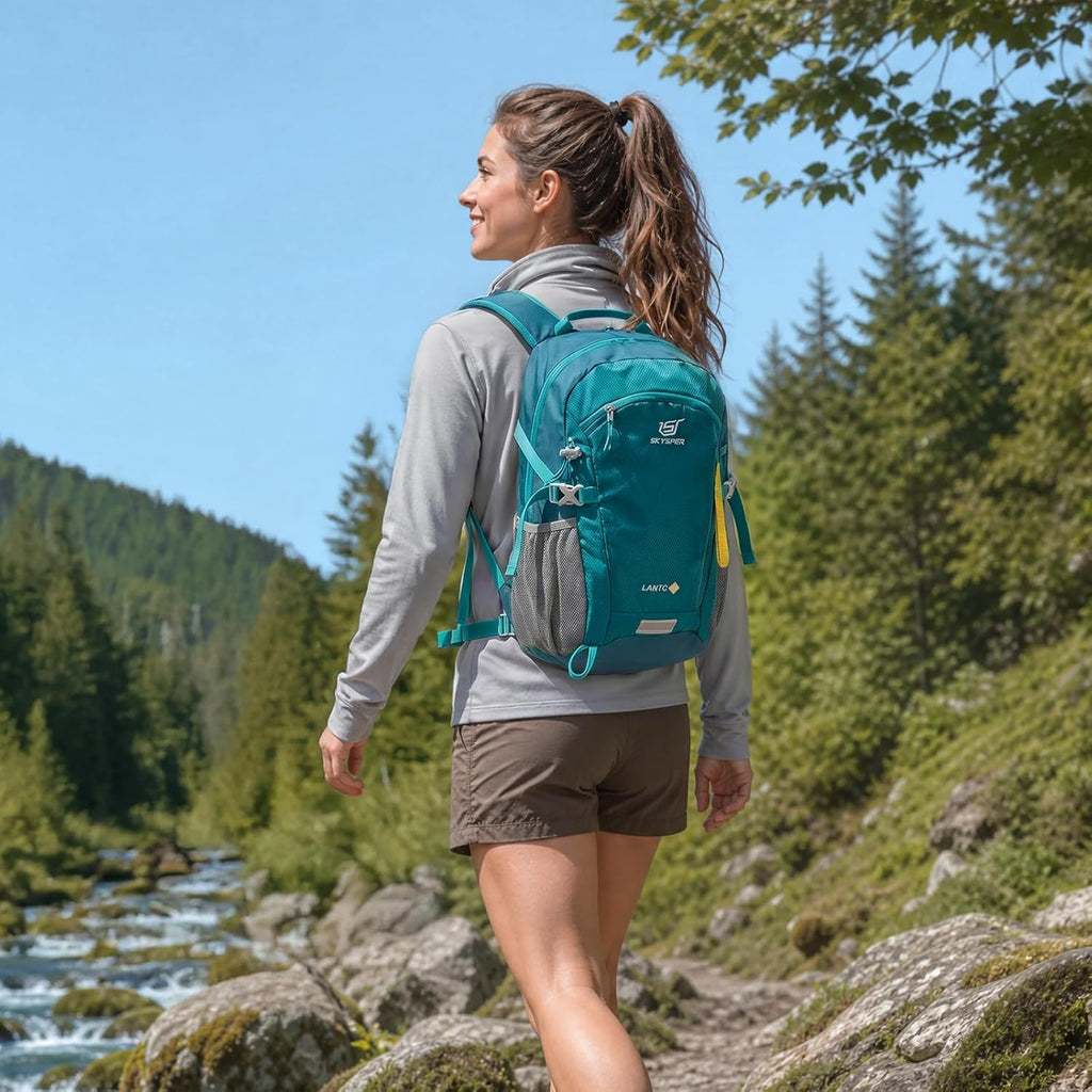 Small Hiking Backpack, 20L Lightweight Travel Backpacks Hiking Daypack for Women Men