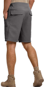 Men'S Cargo Hiking Shorts with Belt | Quick Dry, Lightweight, Durable, Waterproof, Multi Pockets, for Outdoor Tactical Work
