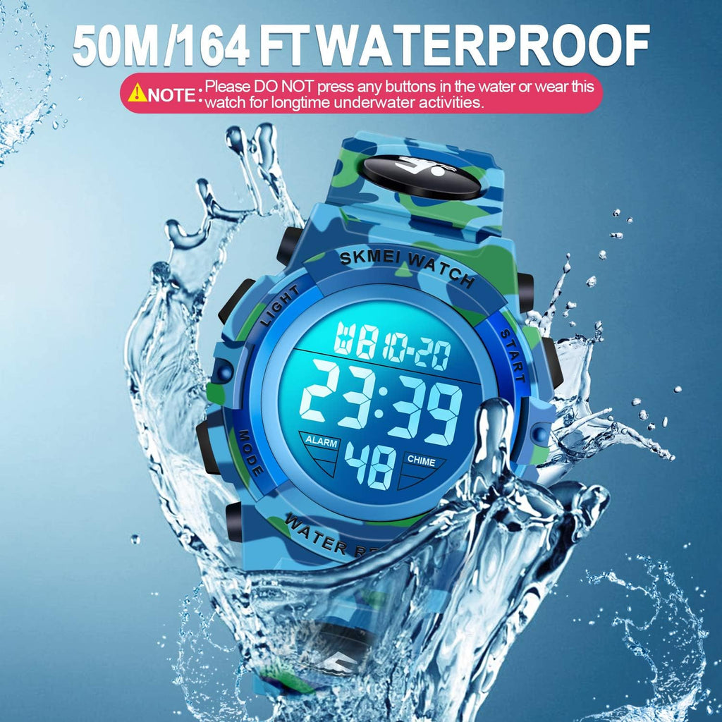 LED Digital Waterproof Watch for Kids - Kids Gifts