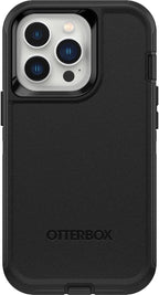 Otterbox Iphone 13 Pro (ONLY) Defender Series Case - Black, Rugged & Durable, with Port Protection, Includes Holster Clip Kickstand
