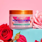 Moroccan Rose Whipped Shea Body Butter, 8.4Oz, Lightweight, Long-Lasting, Hydrating Moisturizer with Natural Shea Butter for Nourishing Essential Body Care