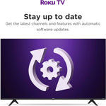 50-Inch Class R6 Series 4K UHD Smart Roku TV with Alexa Compatibility, Dolby Vision HDR, DTS Studio Sound, Game Mode (50R6G),Black