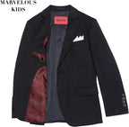 Boys Formal Suit Set 5 Pieces Slim Fit Ring Bearer Outfit