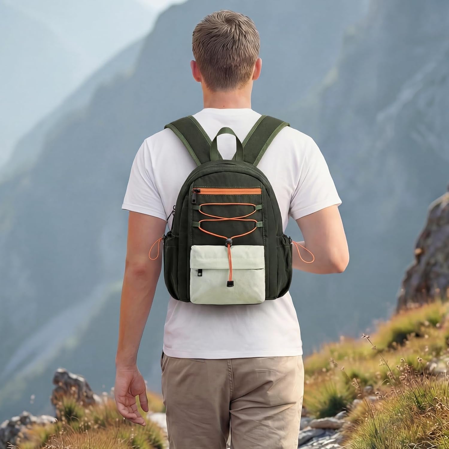 10L Small Hiking Backpack for Women Men | Mini Lightweight Travel Casual Daypack, Water Repellent Fabric, Fits 11" Tablet